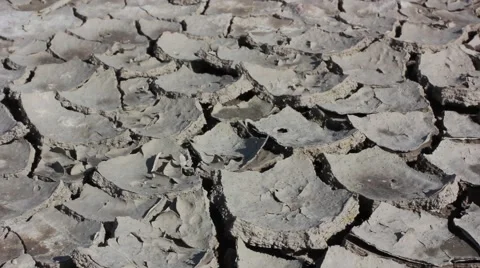Arid land during drought Vidéo 64973667
