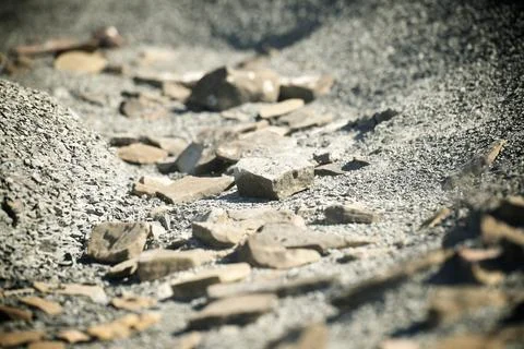 Arid landscape view Stock Photos