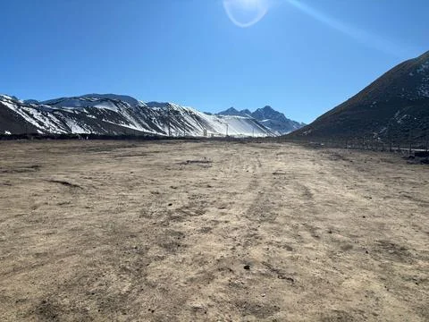 Arid Mountain Landscape Stock Photos