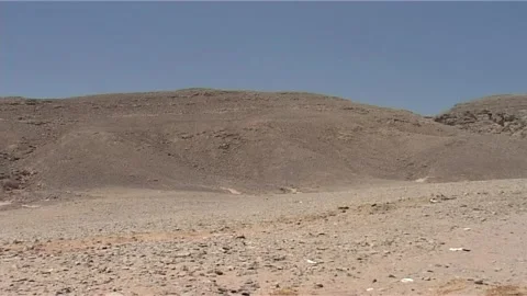 Arid Rocky Desert Stock Footage 285834109
