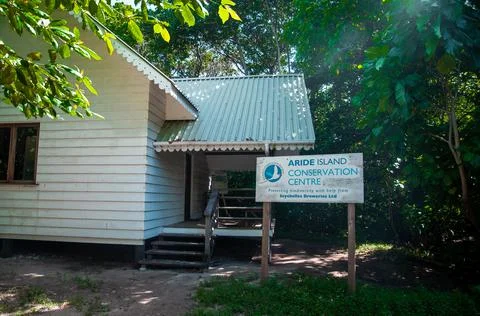 Aride Conservation centre Stock Photos