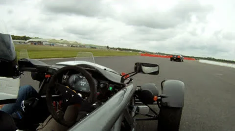 Ariel Atom onboard camera 2 Stock Footage 25391534