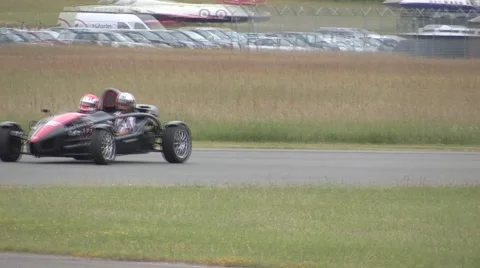 Ariel Atom on track Video stock 52015702