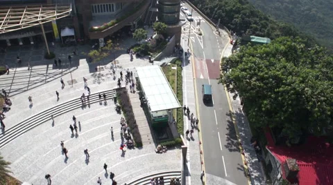 Ariel Hong Kong Stock Footage 1046756