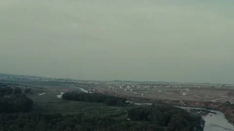 Ariel view of a forest Stock Footage 132828000