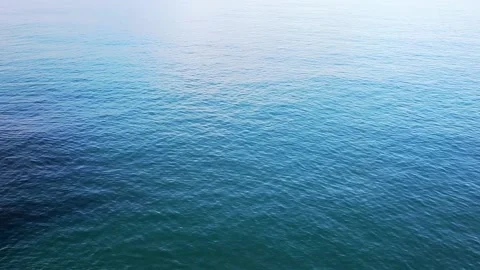 Ariel view sea waves calm and tranquil background Stock Footage 135212191