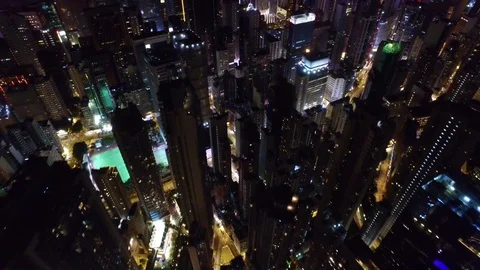 Ariel view upon city Stock Footage 105540734