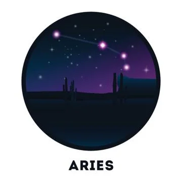 Aries 库存插图