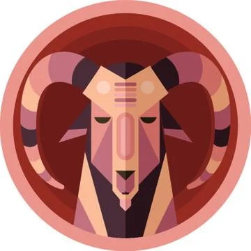 Aries 库存插图