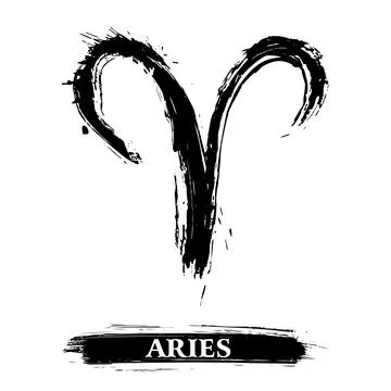 Aries symbol Stock Illustration