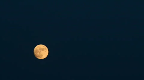 Arising moon, HD Stock Footage 710057
