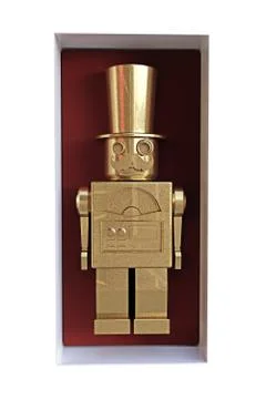 Aristocratic robot Stock Illustration
