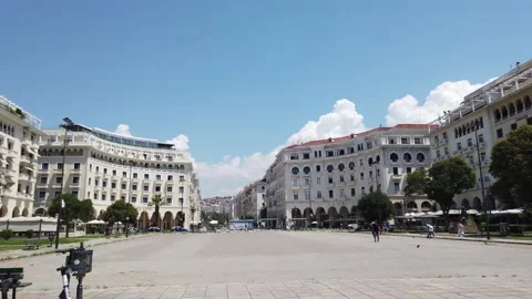 Aristotelous Square 2 Stock Footage 136094844