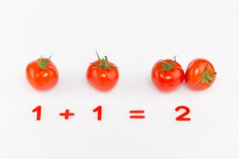 Arithmetic example Stock Photos