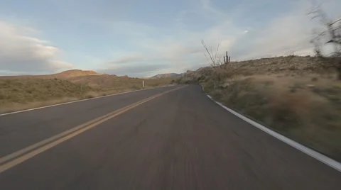 Arizona Back Road Driving Stock Footage 35334121