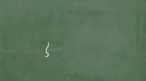 Arizona Chalkboard Stock Footage 3455363