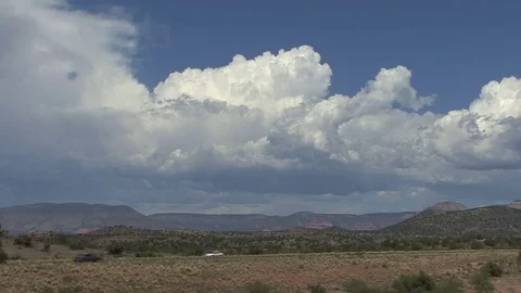 Arizona cloud Stock Footage 75199284