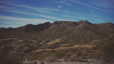 Arizona Desert Stock Footage 90995196
