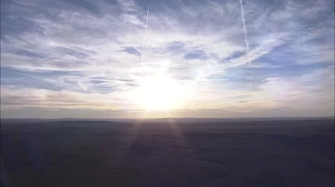 Arizona Desert Train Stock Footage 40687138