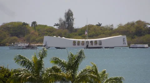 The Arizona Memorial Stock Footage 50410167