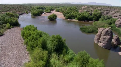 Arizona River Stock Footage 40675134