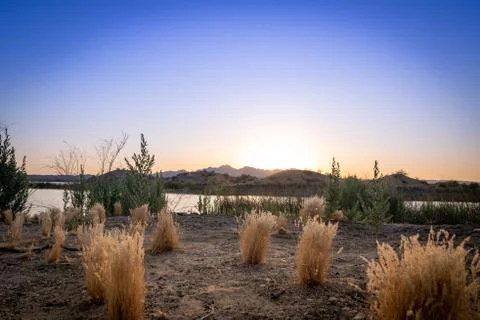 Arizona sunset Stock-Fotos