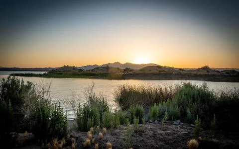Arizona sunset Stock-Fotos