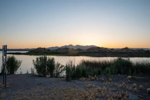 Arizona sunset Stock-Fotos