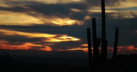 Arizona Timelapse High Angle of the Valley Stock Footage 231703719