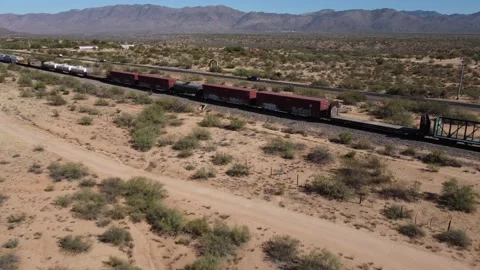 Arizona train 3 Video stock 183101509