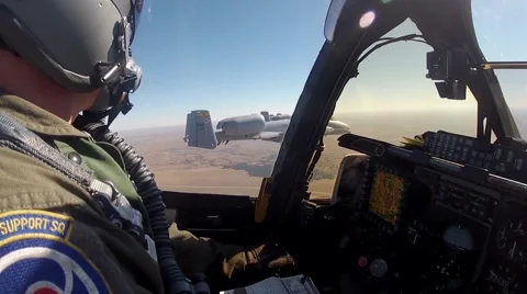 ARIZONA USA, JANUARY 2016, US Air Force A-10 Thunderbolt Aircraft At Start Stock Footage 60365856