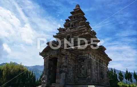 Arjuna Temple in Central Java Stock-Fotos