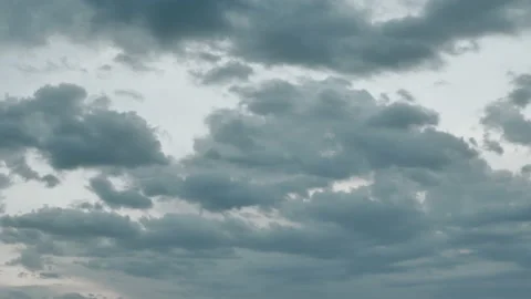 Ark bright fluffy clouds tropical twilight 4k abstract cloud Video stock 151520919