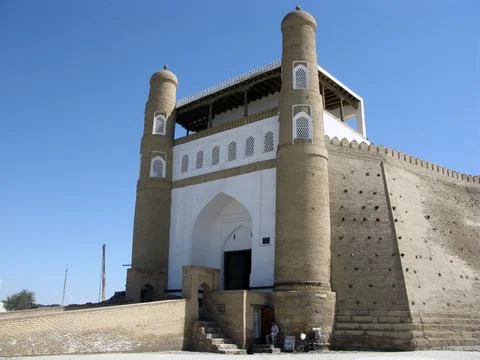 The Ark of Bukhara Stock-Fotos