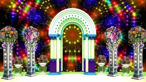 ARKA FLOWER BACKGROUND  Video stock 112583973