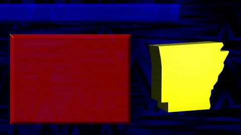 Arkansas - Election Motion Background Stock Footage 78428