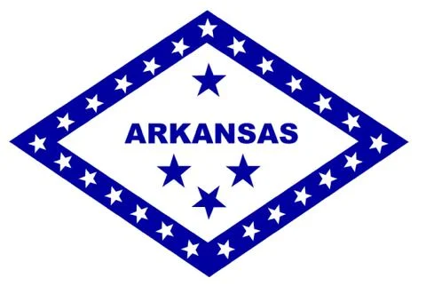 Arkansas Emblem Stock Illustration
