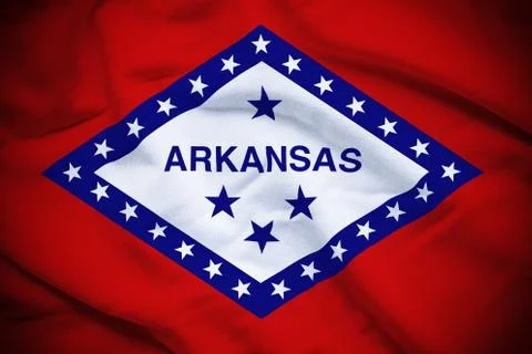 Arkansas Flag Stock Photos
