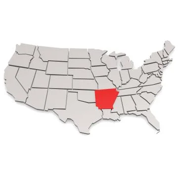 Arkansas Stock Illustration