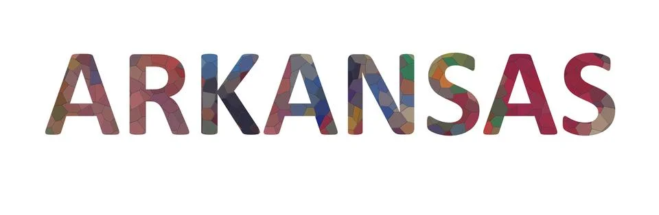 ARKANSAS Stock Illustration