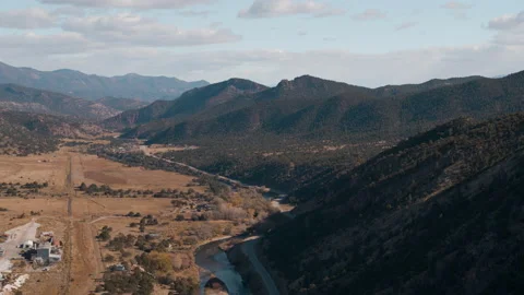 Arkansas River 8 (Dolly In) Stock Footage 221120035