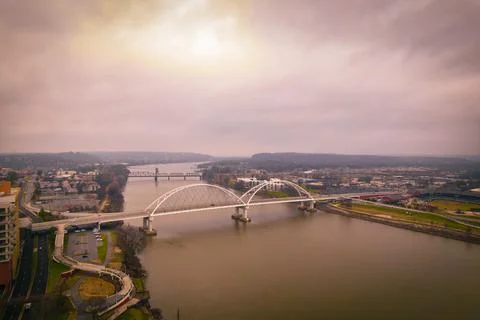 Arkansas River. Stock Photos