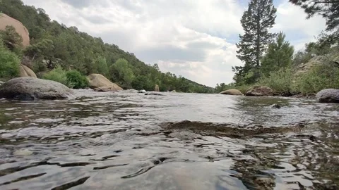Arkansas River in Salida, CO Stock Footage 229661405