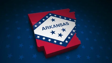 Arkansas State Election Background 06 Stock Footage 124620436