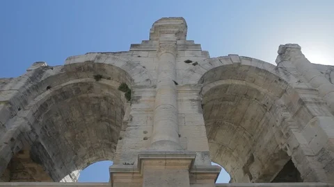 Arles Amphitheater Stock-Footage 87132690