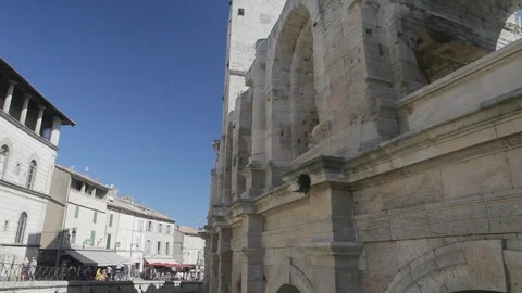 Arles Amphitheater Stock-Footage 87132718