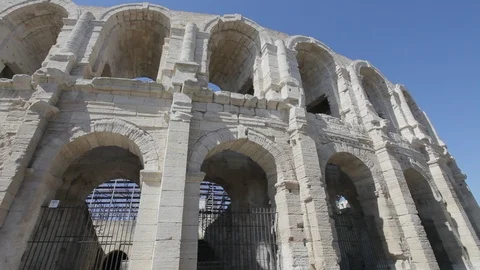Arles Amphitheater Stock-Footage 87132966