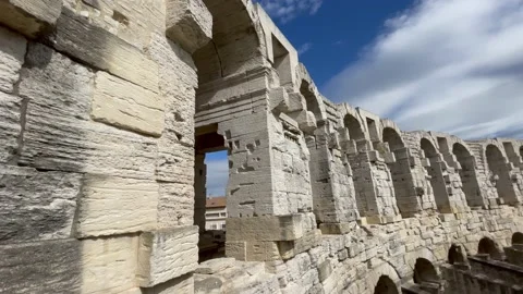 Arles Amphitheatre Stock Footage 228870529