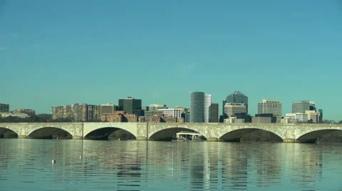 Arlington Memorial Bridge 스톡 동영상 45430453