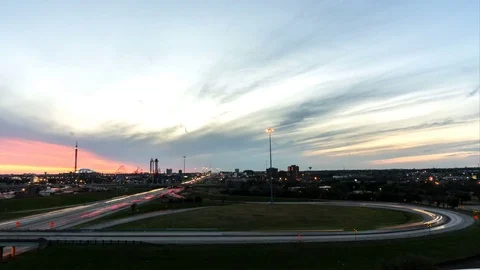 Arlington Sunset 2 Stock Footage 73901176